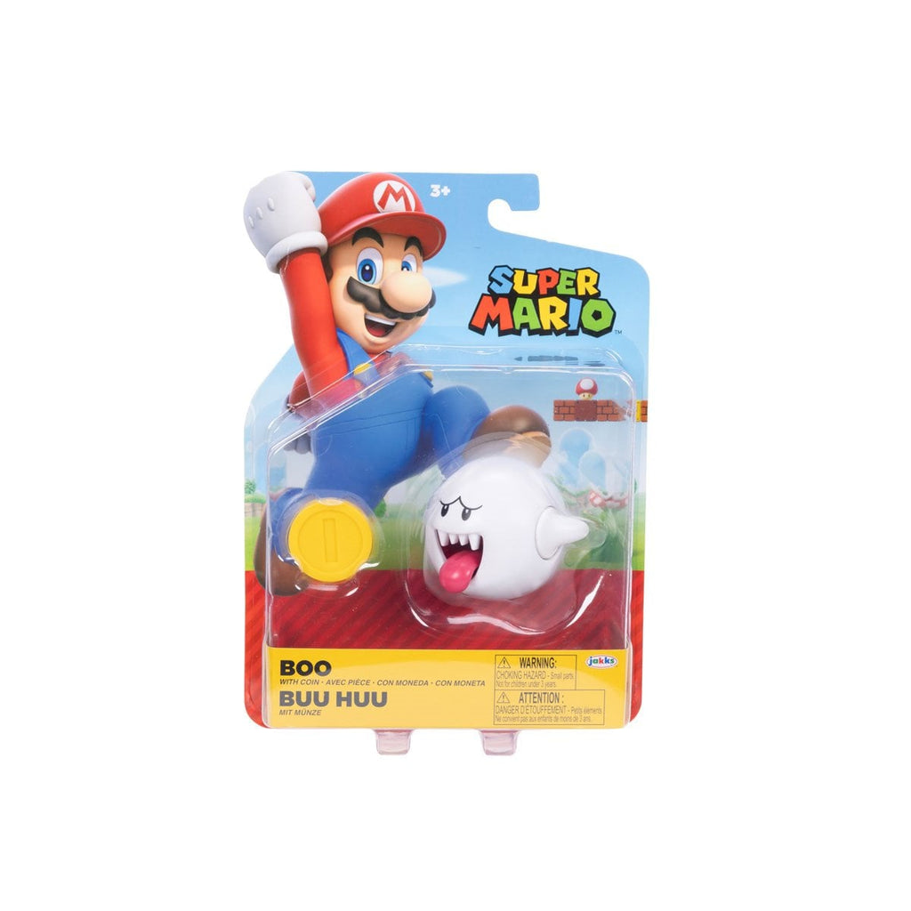 World of Nintendo Wave 41 Boo with Coin 4-Inch Action Figure