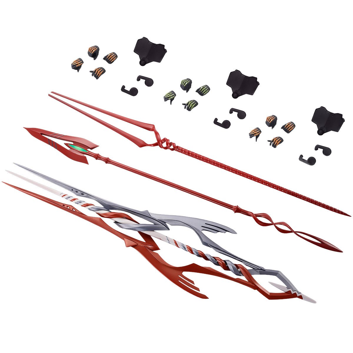 Evangelion 3 Spears Set 30th Anniversary Metal Build Accessory Pack