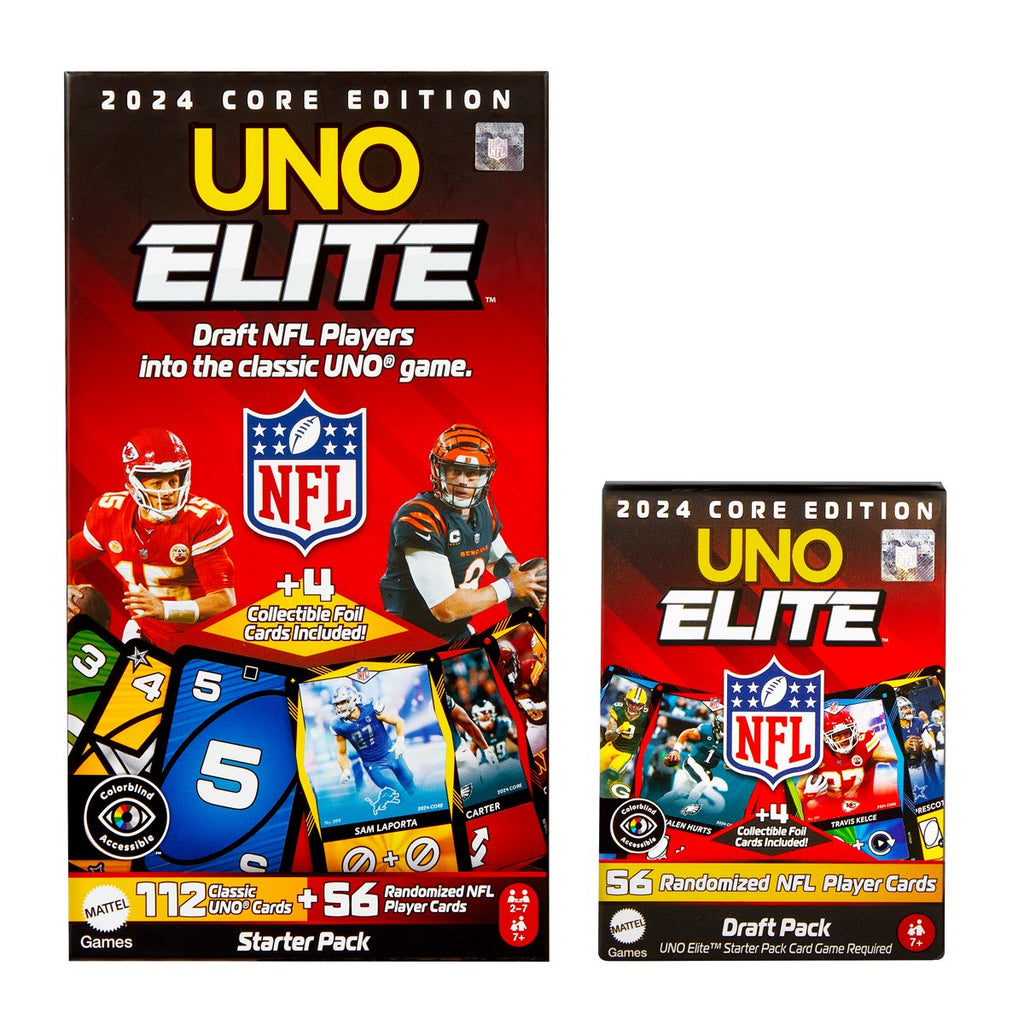 UNO Elite 2024 Core Edition Draft Packs Card Game