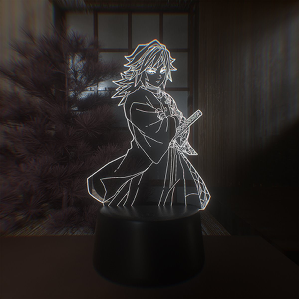 Demon Slayer Giyu Otaku Lamp