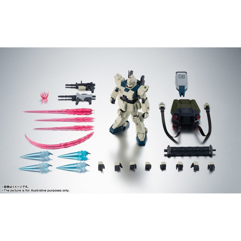 Mobile Suit Gundam The 08th MS Team RX-79(G)Ez-8 Gundam Ez-8 Side MS Version A.N.I.M.E. The Robot Spirits Action Figure