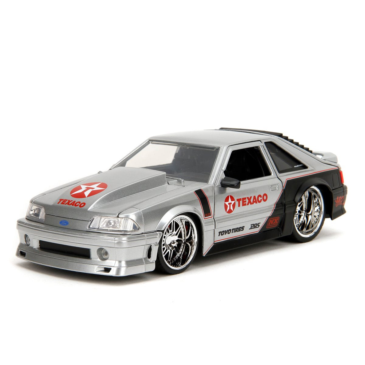 Bigtime Muscle 1989 Ford Mustang GT Texaco 1:24 Scale Die-Cast Metal Vehicle