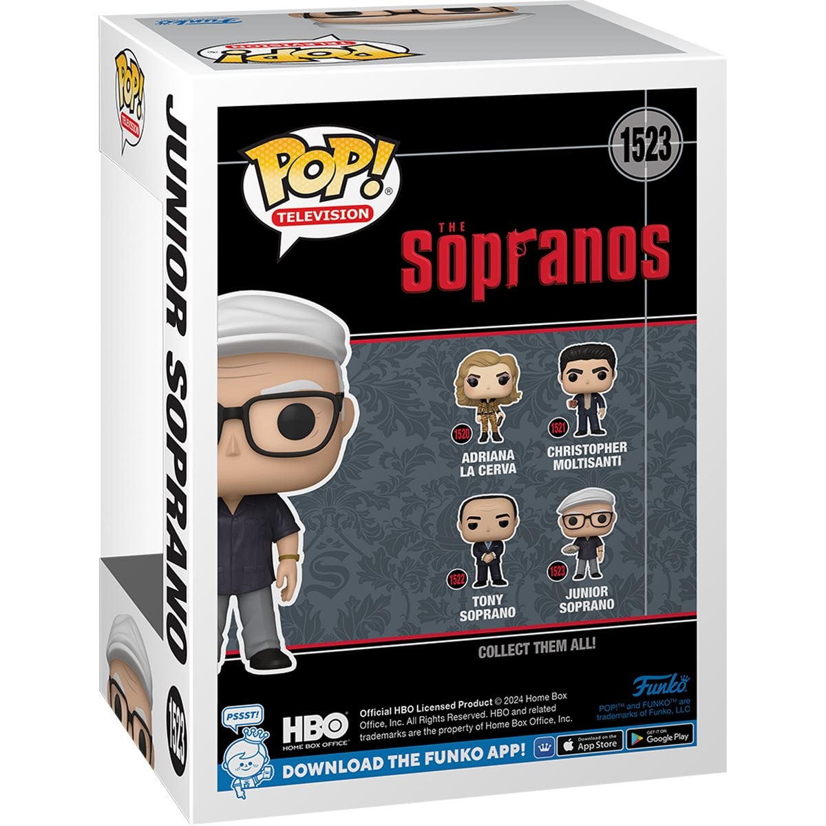 The Sopranos Junior Soprano Funko Pop! Vinyl Figure #1523