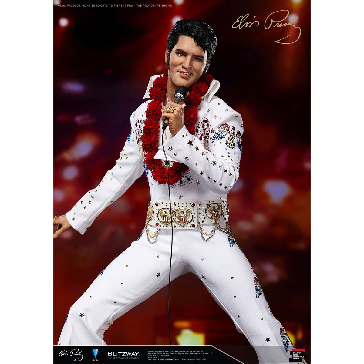 Elvis Presley Superb 1:4 Scale Statue