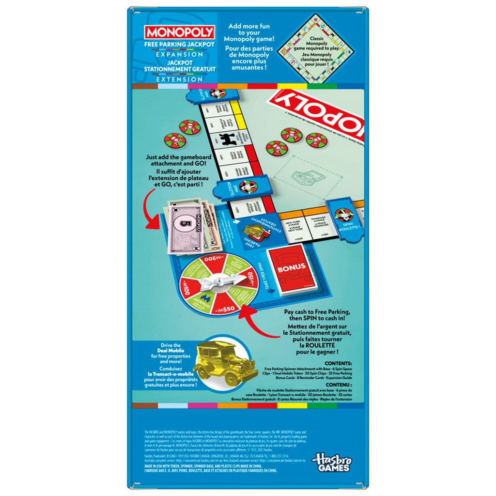 Monopoly Free Parking Jackpot EXPANSION