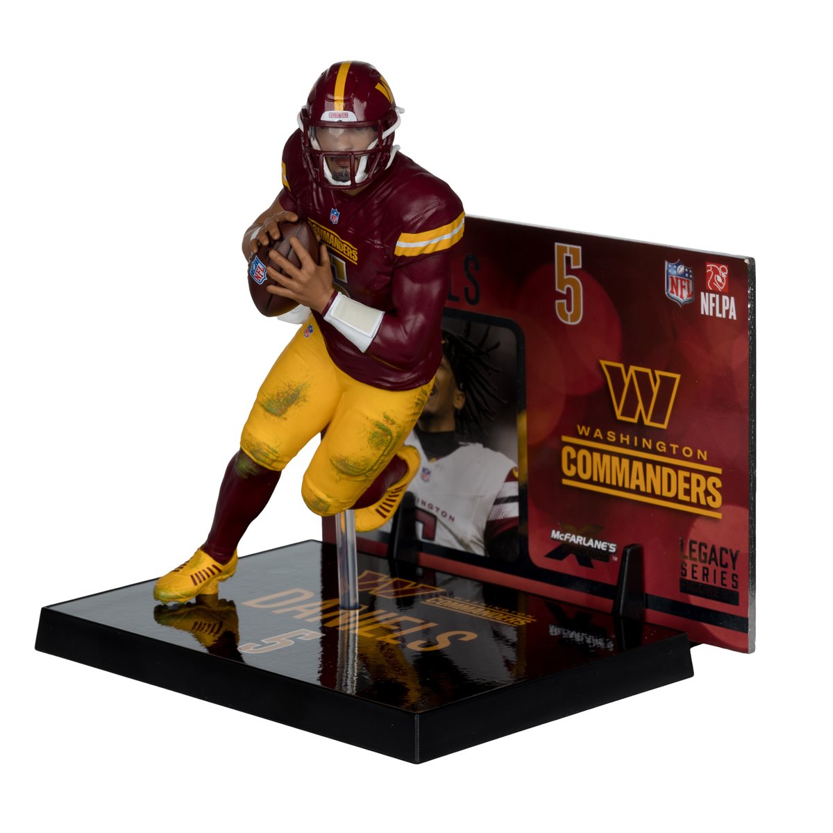 NFL SportsPicks 2025 Washington Commanders Jayden Daniels 7-Inch Scale Posed Figure