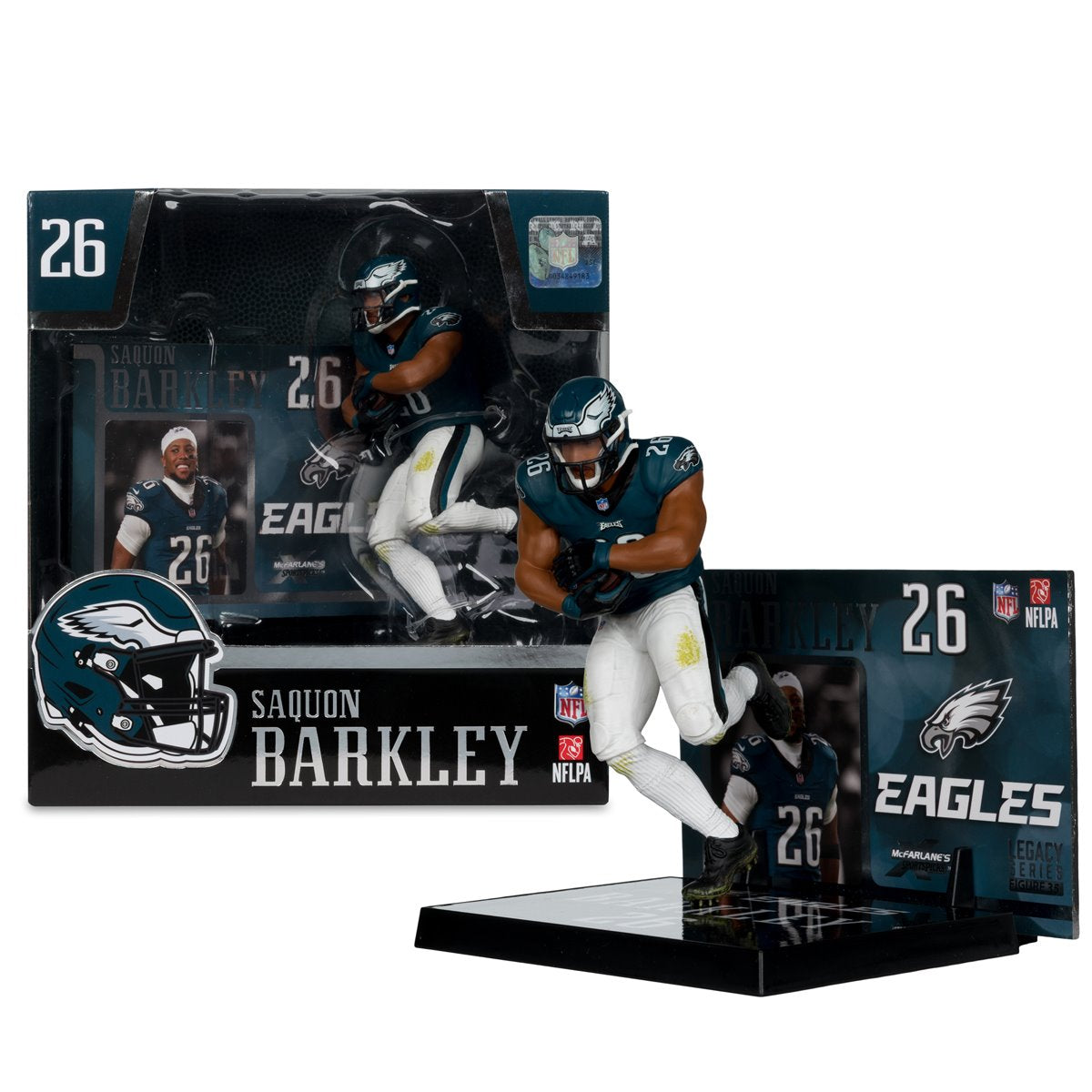 NFL SportsPicks 2025 Philadelphia Eagles Saquon Barkley 7-Inch Scale Posed Figure