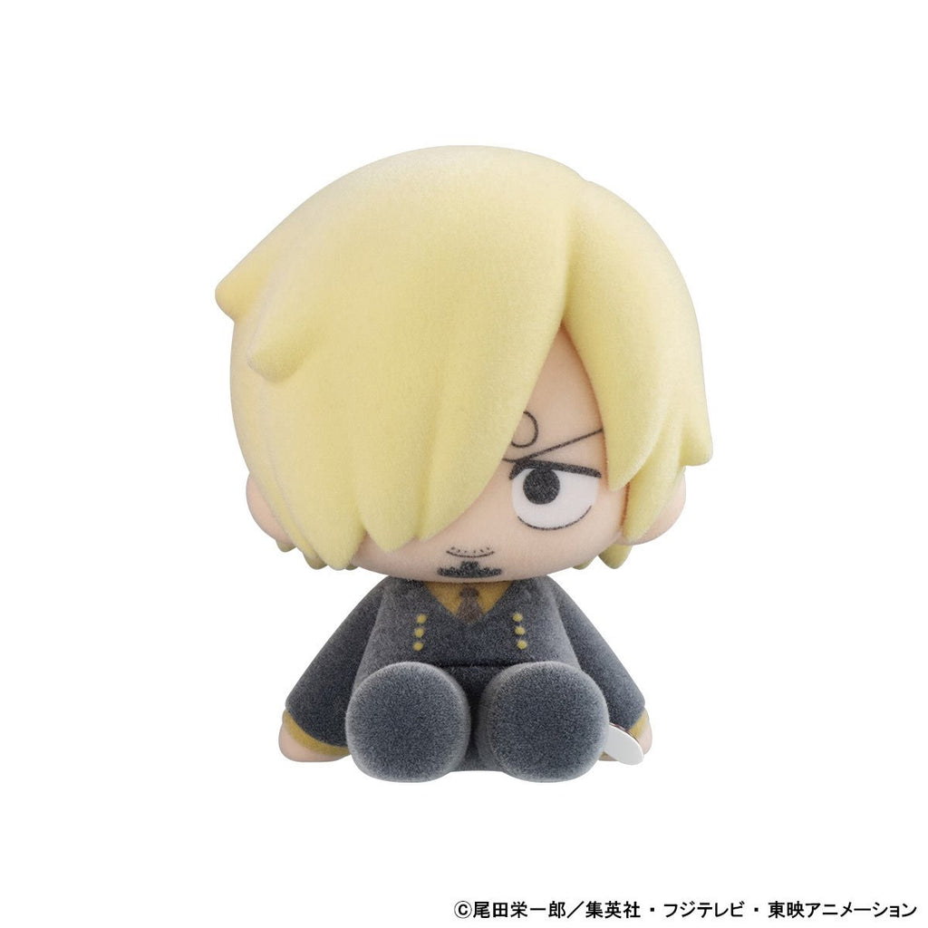 One Piece Nuippo Flocked Mini-Figure Case of 6