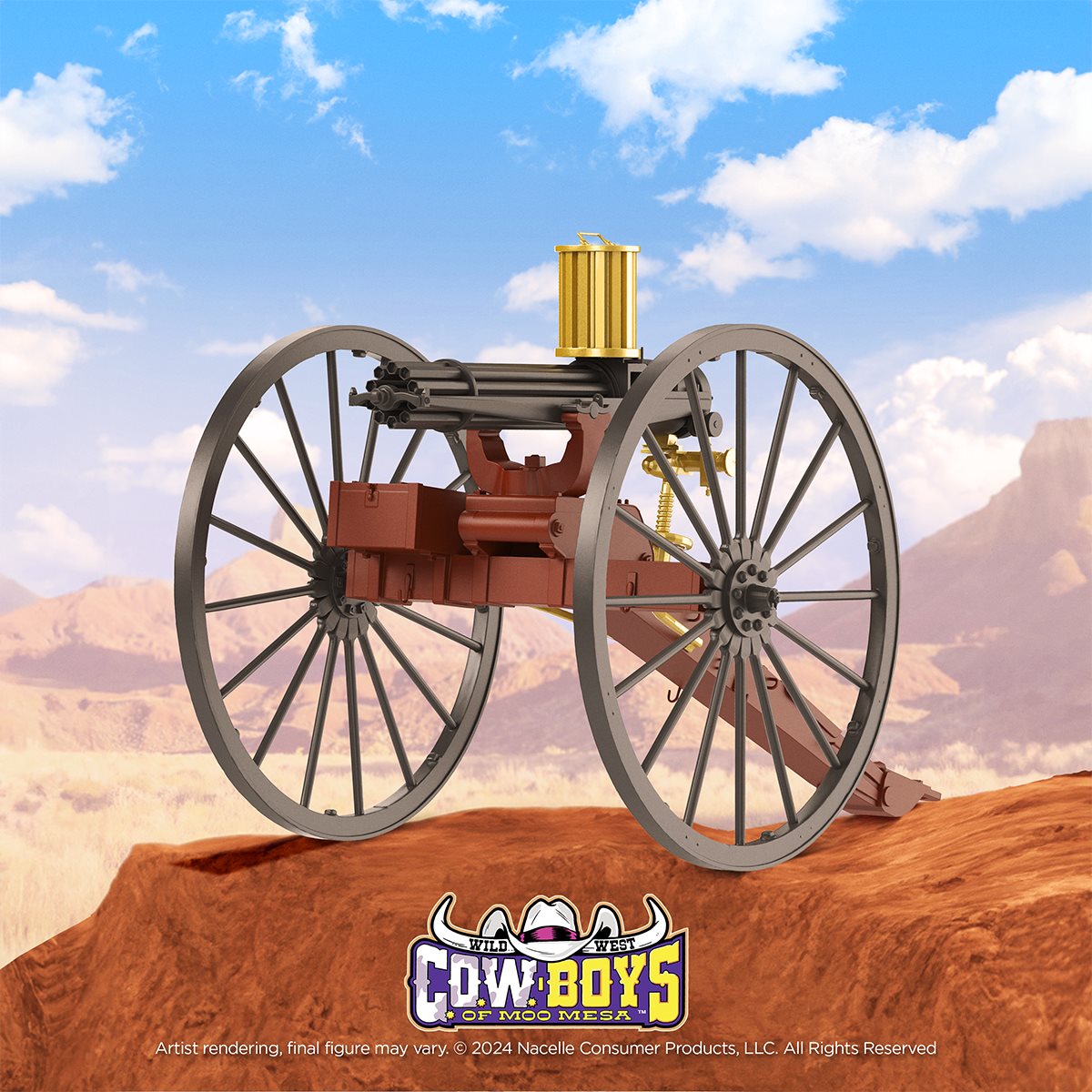 Wild West C.O.W.-Boys of Moo Mesa Cowlamity Kate 7-Inch Scale Action Figure