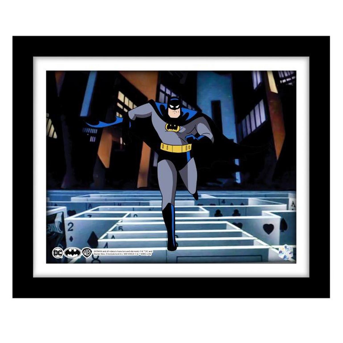 Batman: The Animated Series Mad as a Hatter #1012 Animation Cel Framed Art Print