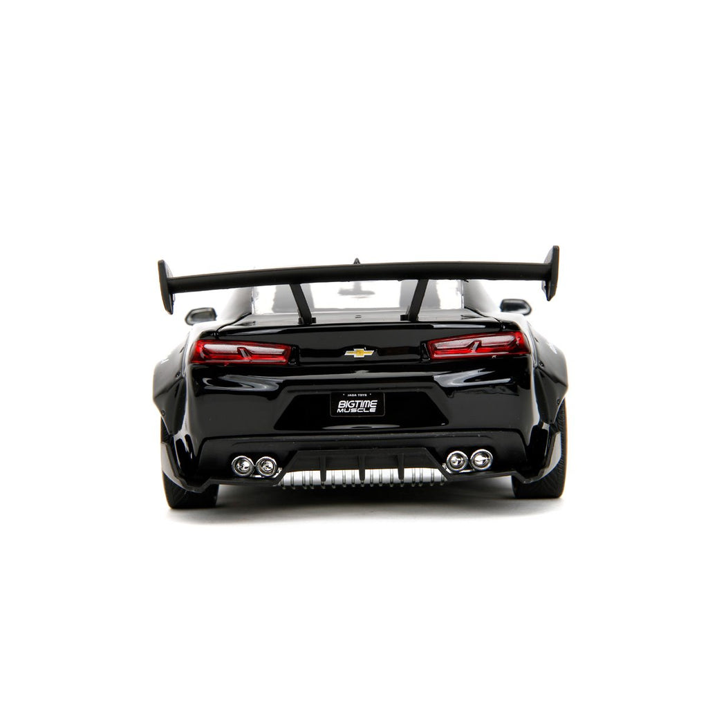 Bigtime Muscle 2016 Chevy Camaro SS Widebody Drift Patrol Police 1:24 Scale Die-Cast Metal Vehicle