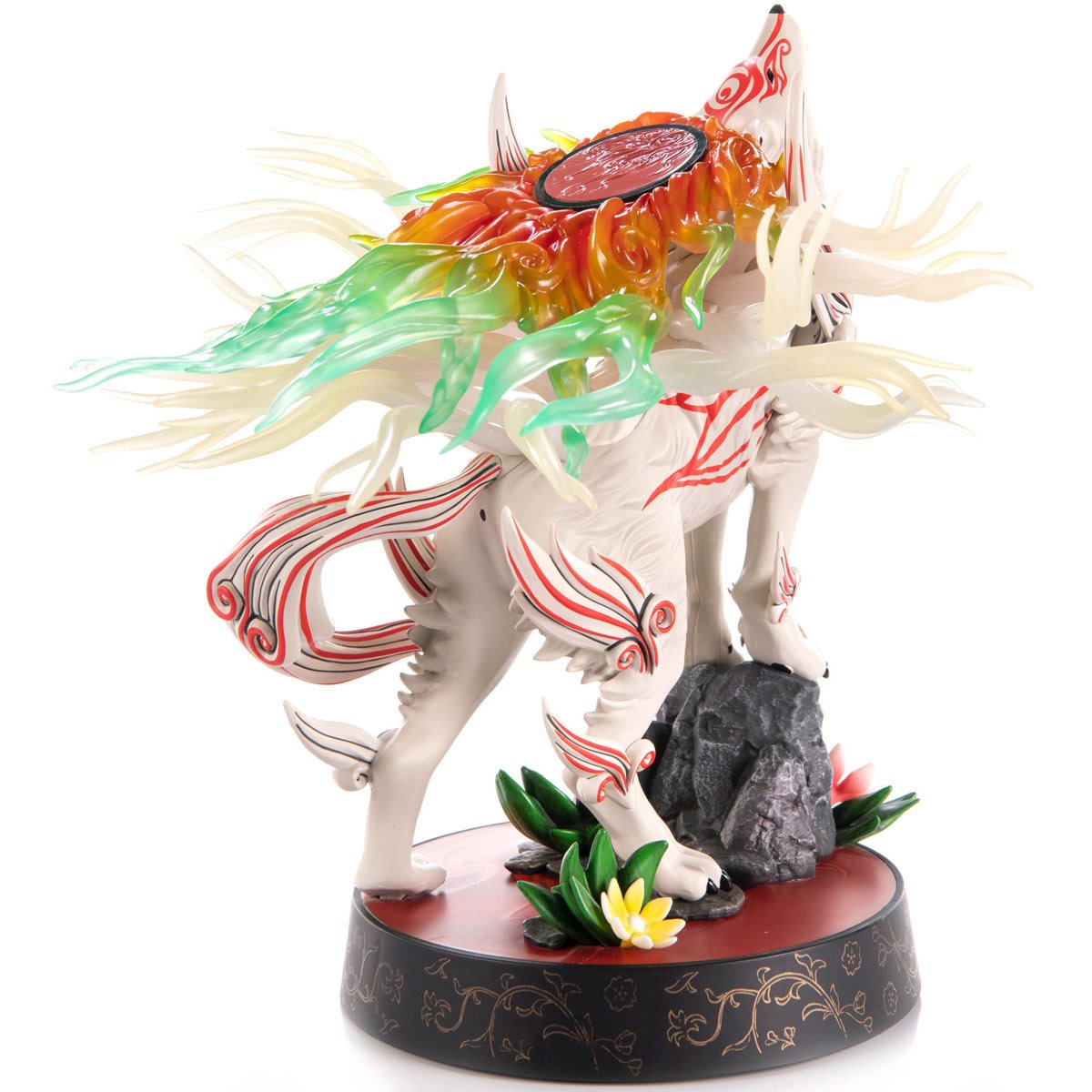 Okami: Shiranui 9-Inch Staute - Celestial Howl Pose