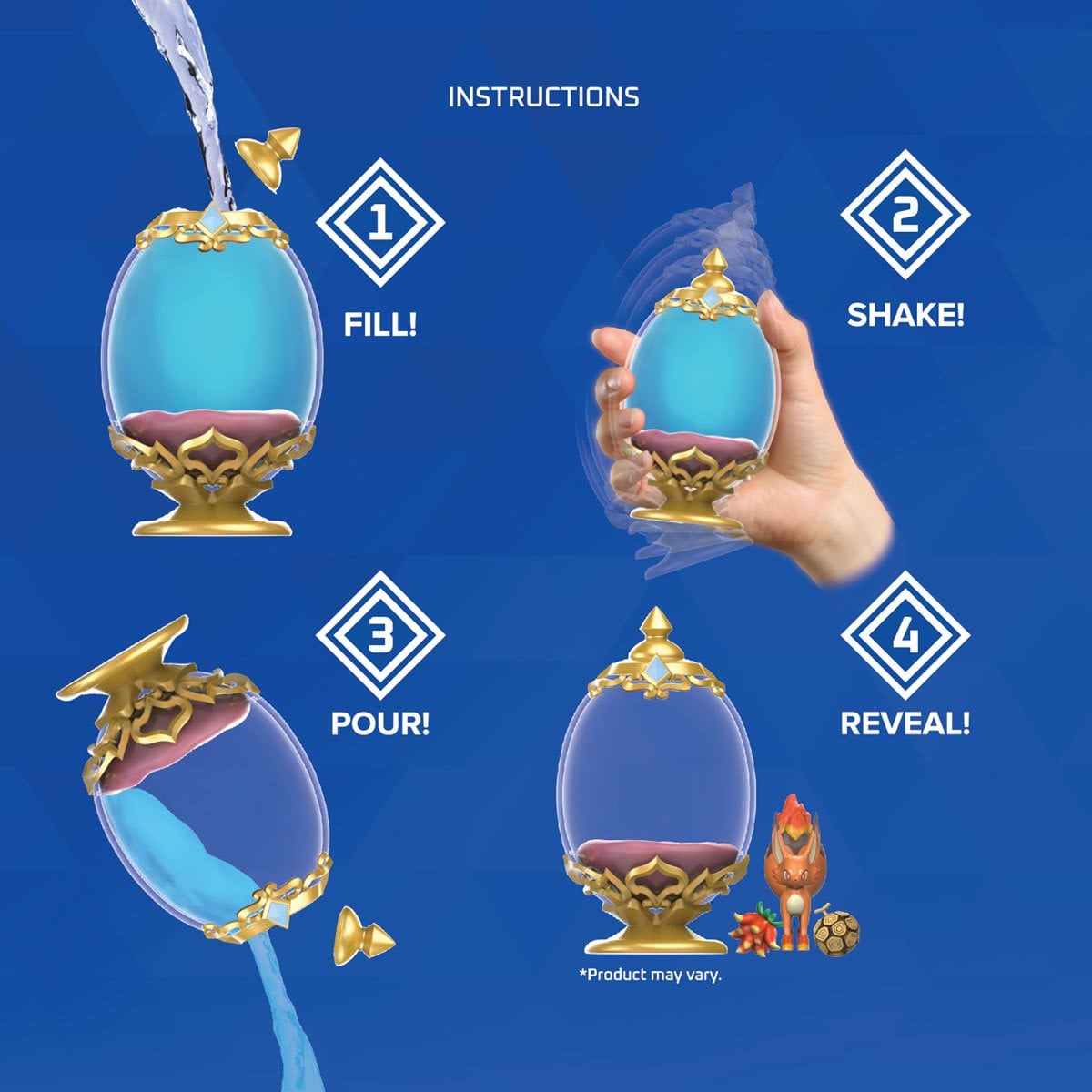 Palworld Egg Incubator Reveal Mini-Figure Blind Box Case of 8