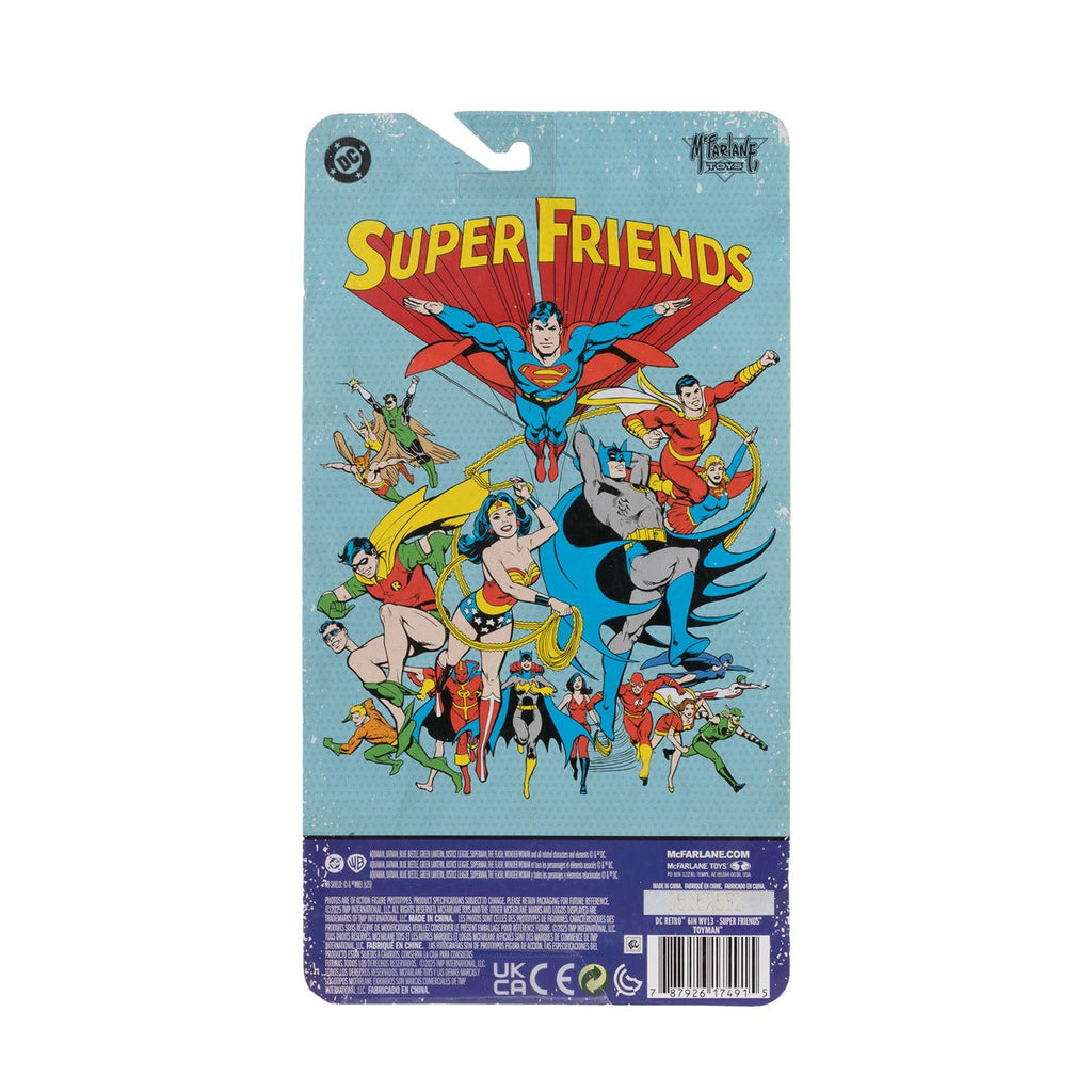 DC Retro Wave 13 Super Friends Toy Man 6-Inch Scale Action Figure