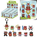 Domo-Kun 3D Foam Bag Clip Display Case of 24