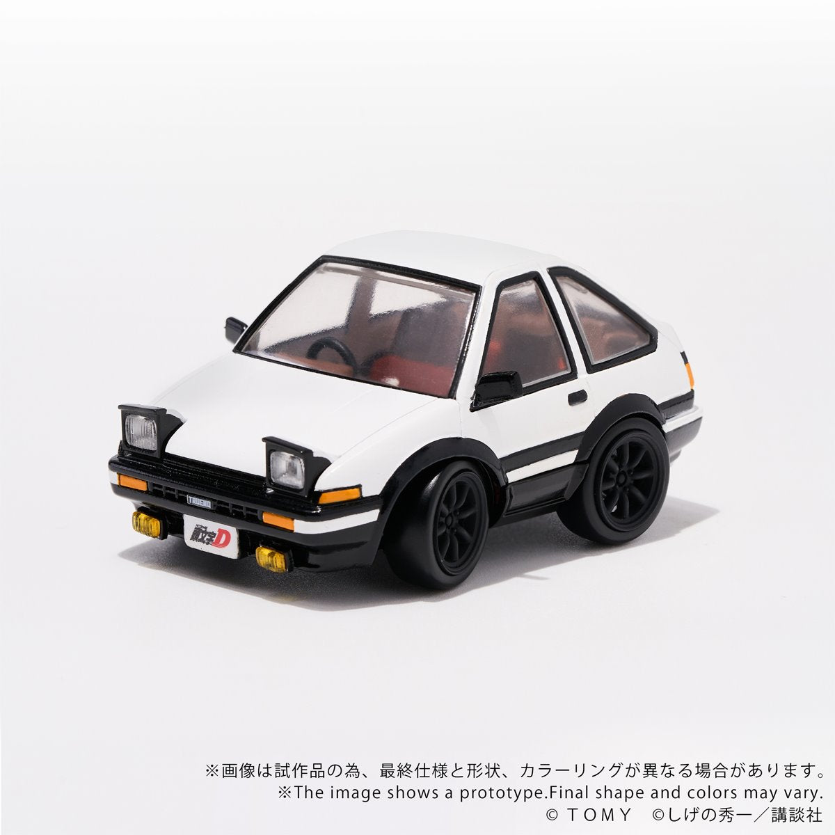 Initial D QV-05 Toyota AE86 TRUENO Q Village Model Kit Set