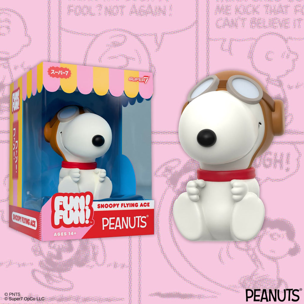 Peanuts Snoopy (Flying Ace) FUN! FUN! Vinyl Figure