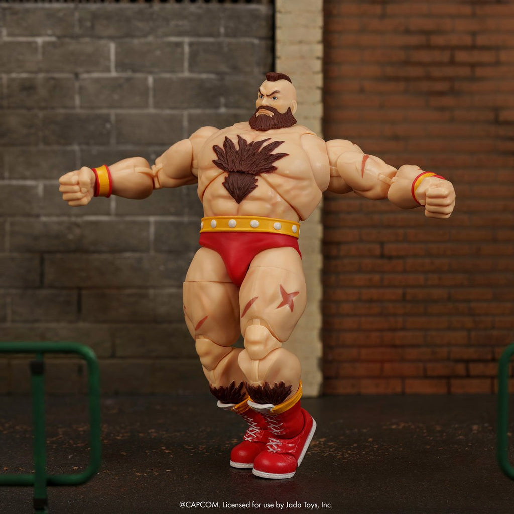 Ultra Street Fighter II Zangief Deluxe 6-Inch Scale Action Figure