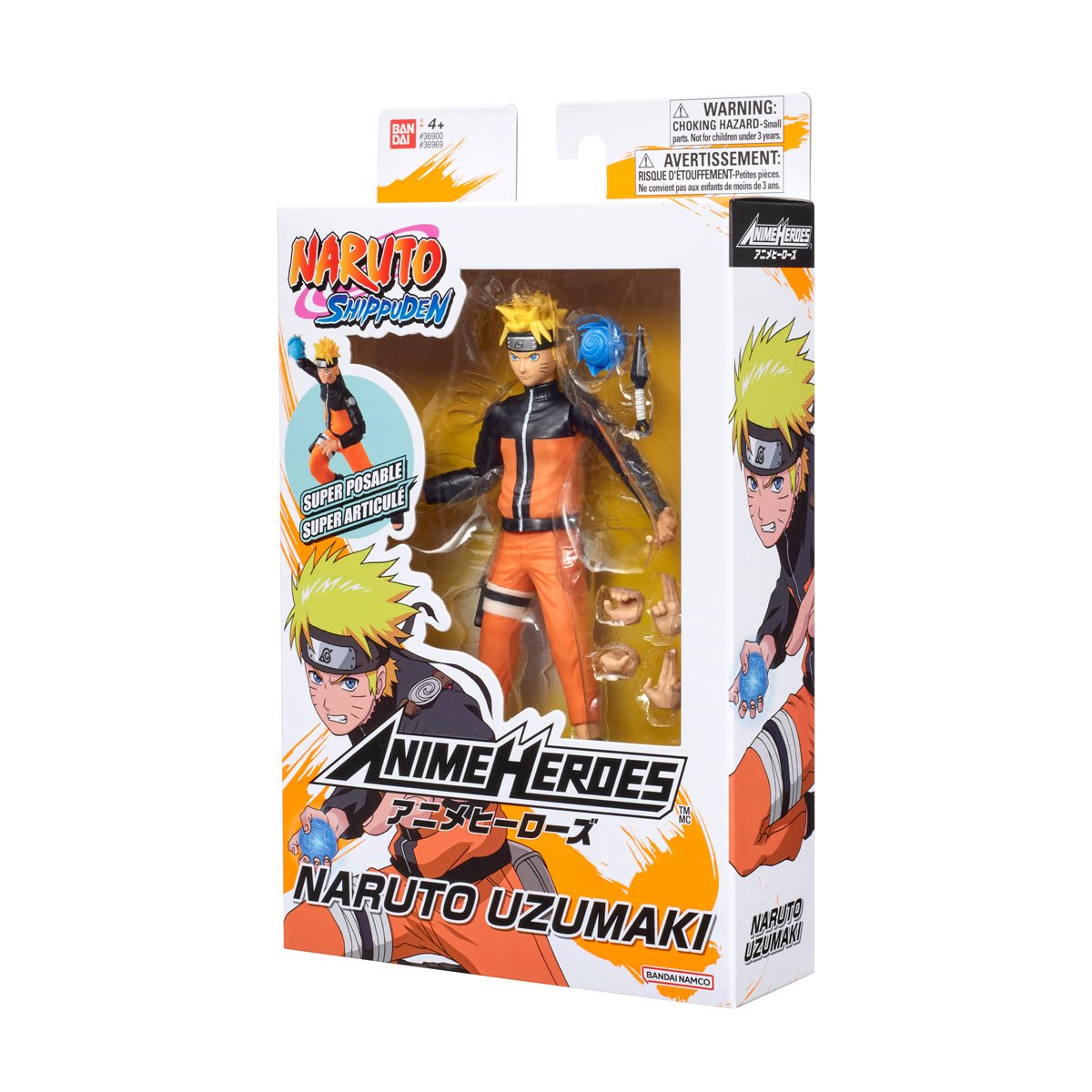 Naruto Anime Heroes Naruto Uzumaki Renewal Version Action Figure