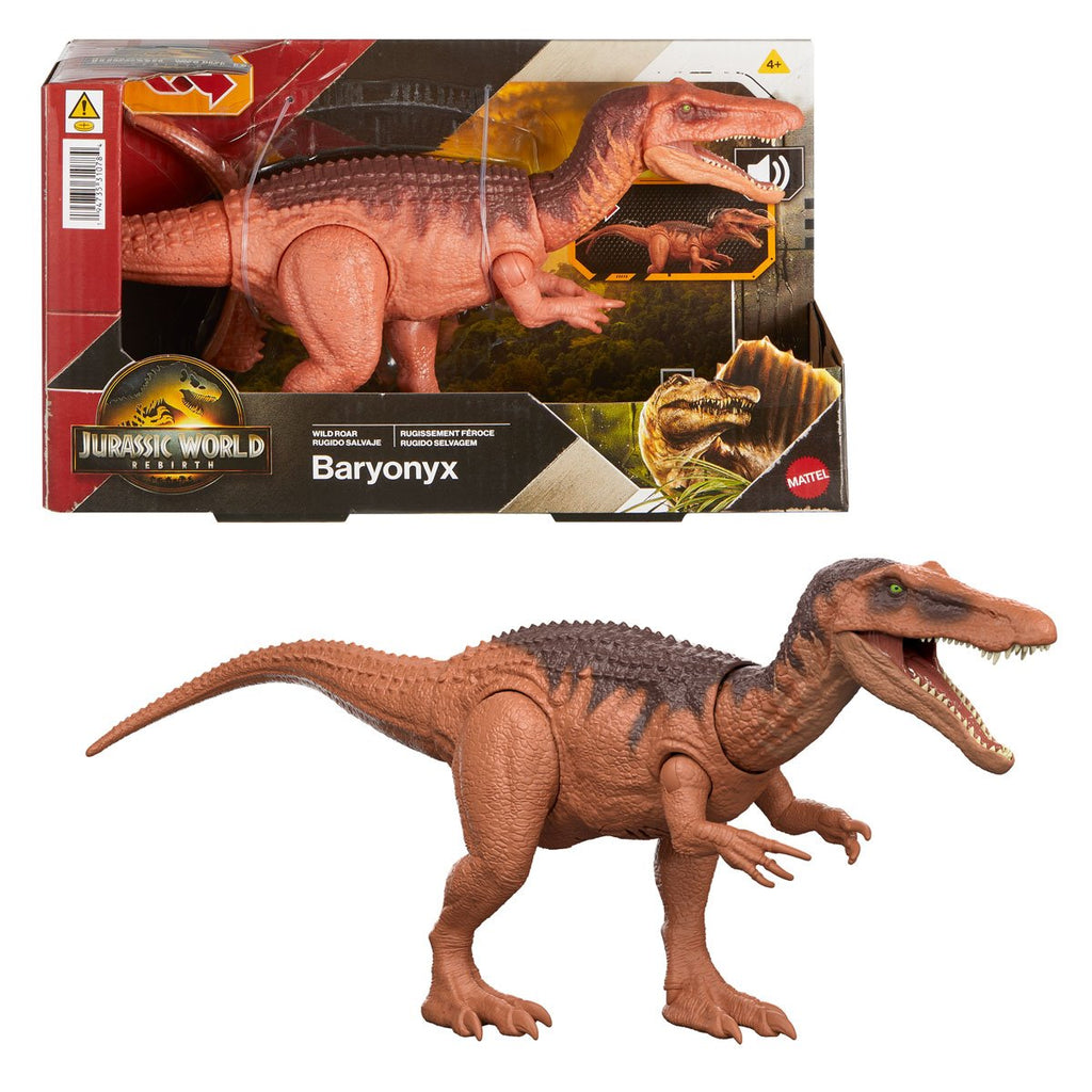 Jurassic World Wild Roar Baryonyx Action Figure