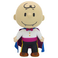 Peanuts Charlie Brown Vampire Costume Vinyl Head FigureKey 8-Inch Moveable Plush