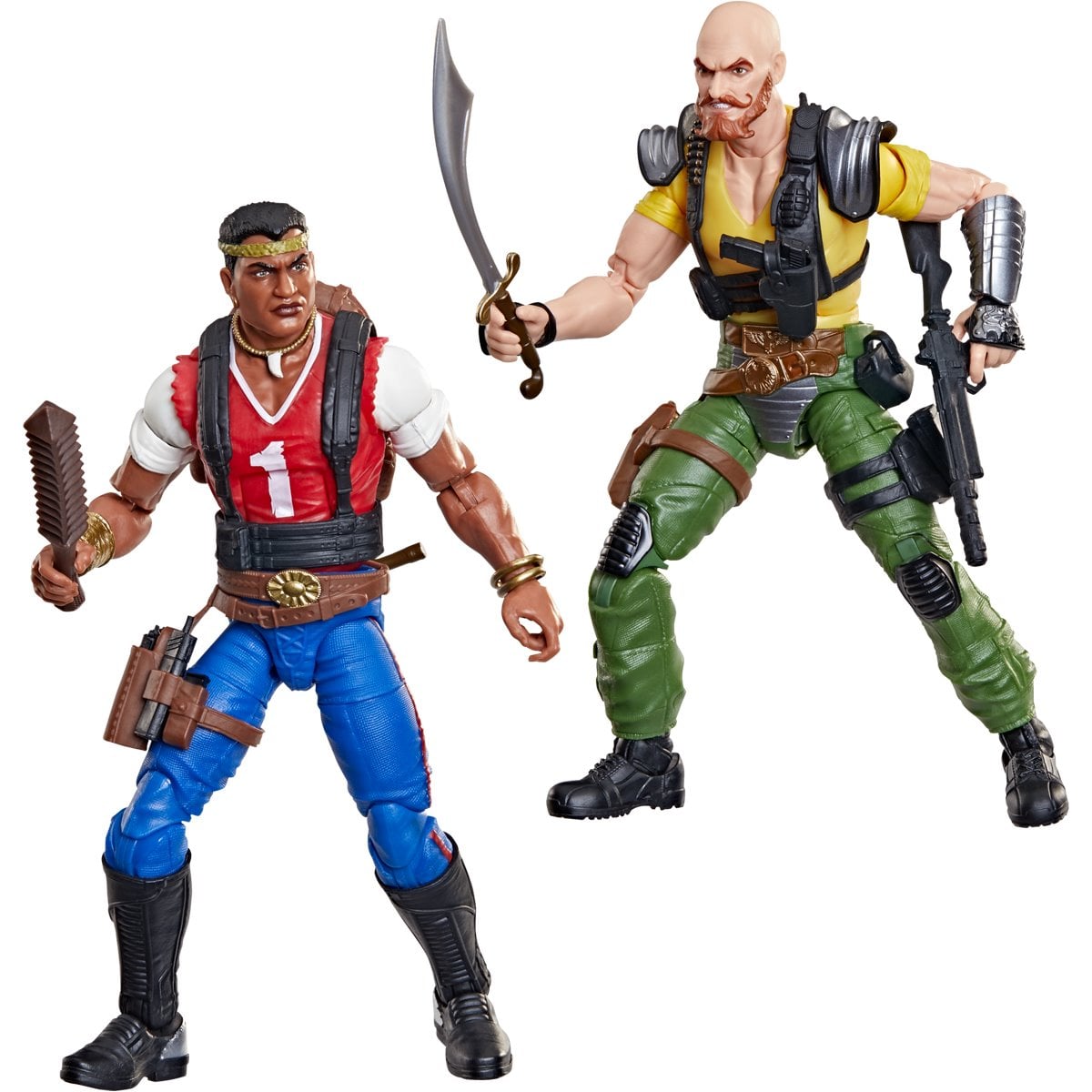 G.I. Joe Classified Series David Red Dog Taputapu & Varujan Taurus Ayvazyan 6-Inch Action Figures