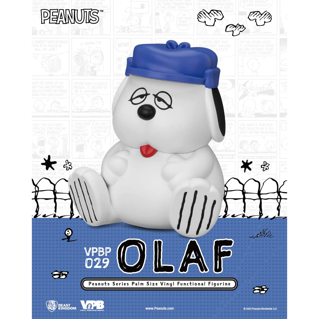 Peanuts Olaf VPBP-029 Peanuts Series Palm Size Vinyl Functional Piggy Bank