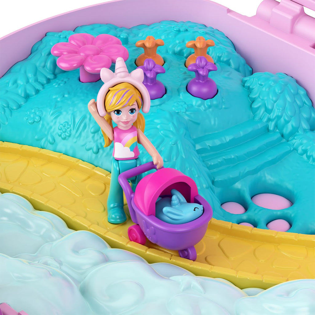 Polly Pocket 2-In-1 Bunny Fun Compact Playset
