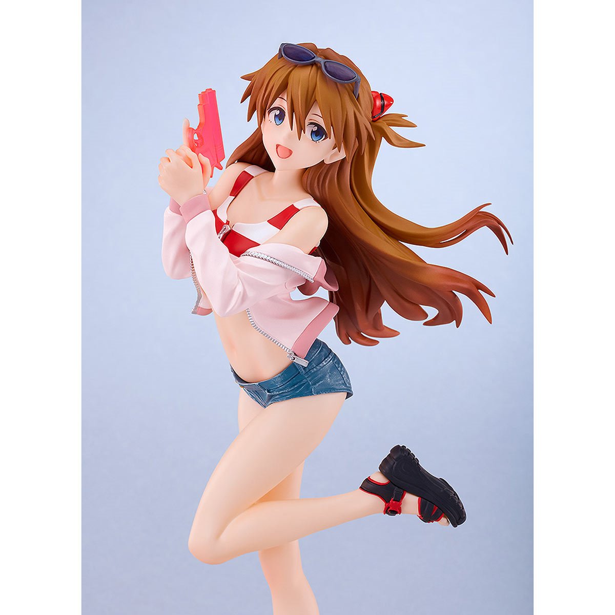 Rebuild of Evangelion Asuka Shikinami Langley Beach Queens Pop Up Parade L Statue