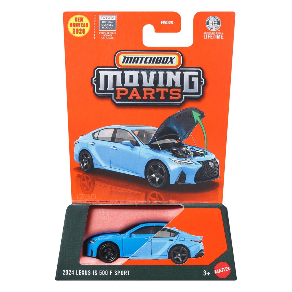 Matchbox Moving Parts 2026 Mix 2 Vehicles Case of 8