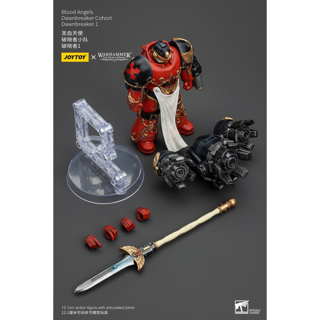 Joy Toy Warhammer The Horus Heresy Blood Angels Dawnbreaker Cohort Dawnbreaker 1 1:18 Scale Action Figure