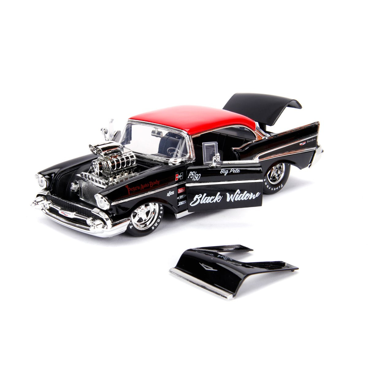 Bigtime Muscle 1957 Chevy Bel Air 1:24 Scale Die-Cast Metal Vehicle