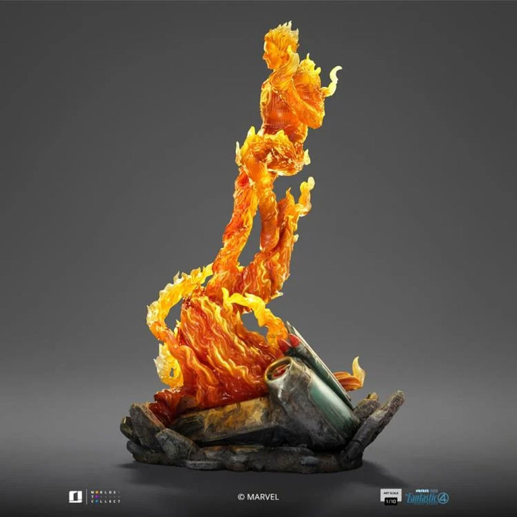 The Fantastic Four: First Steps The Human Torch 1:10 Art Scale Limited Edition Statue