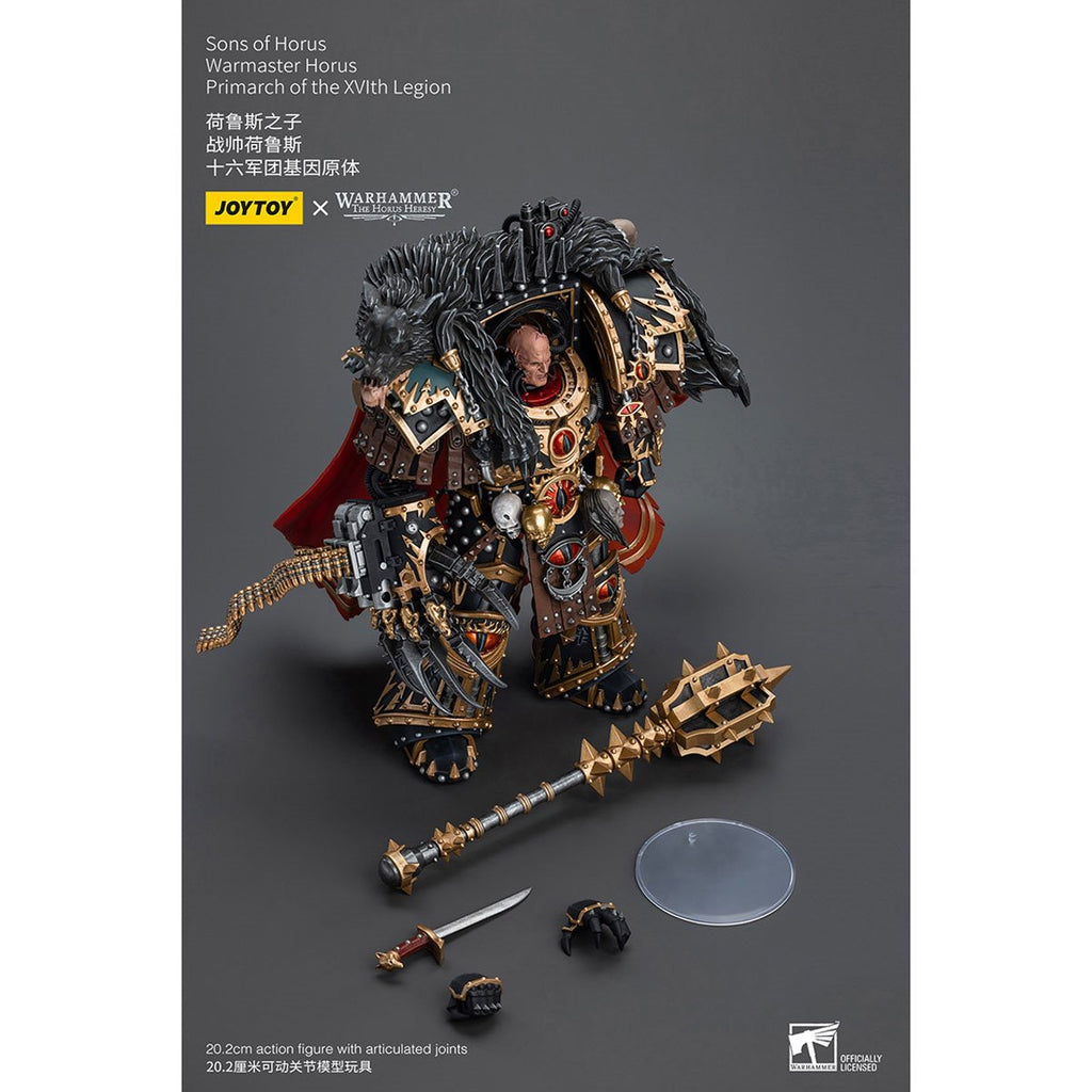 Joy Toy Warhammer The Horus Heresy Sons of Horus Warmaster Horus Primarch of the XVlth Legion 1:18 Scale Action Figure