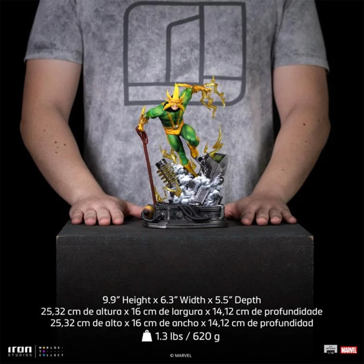 Electro Spider-Man vs Villains Battle Diorama Series 1:10 Art Scale Limited Edition Statue