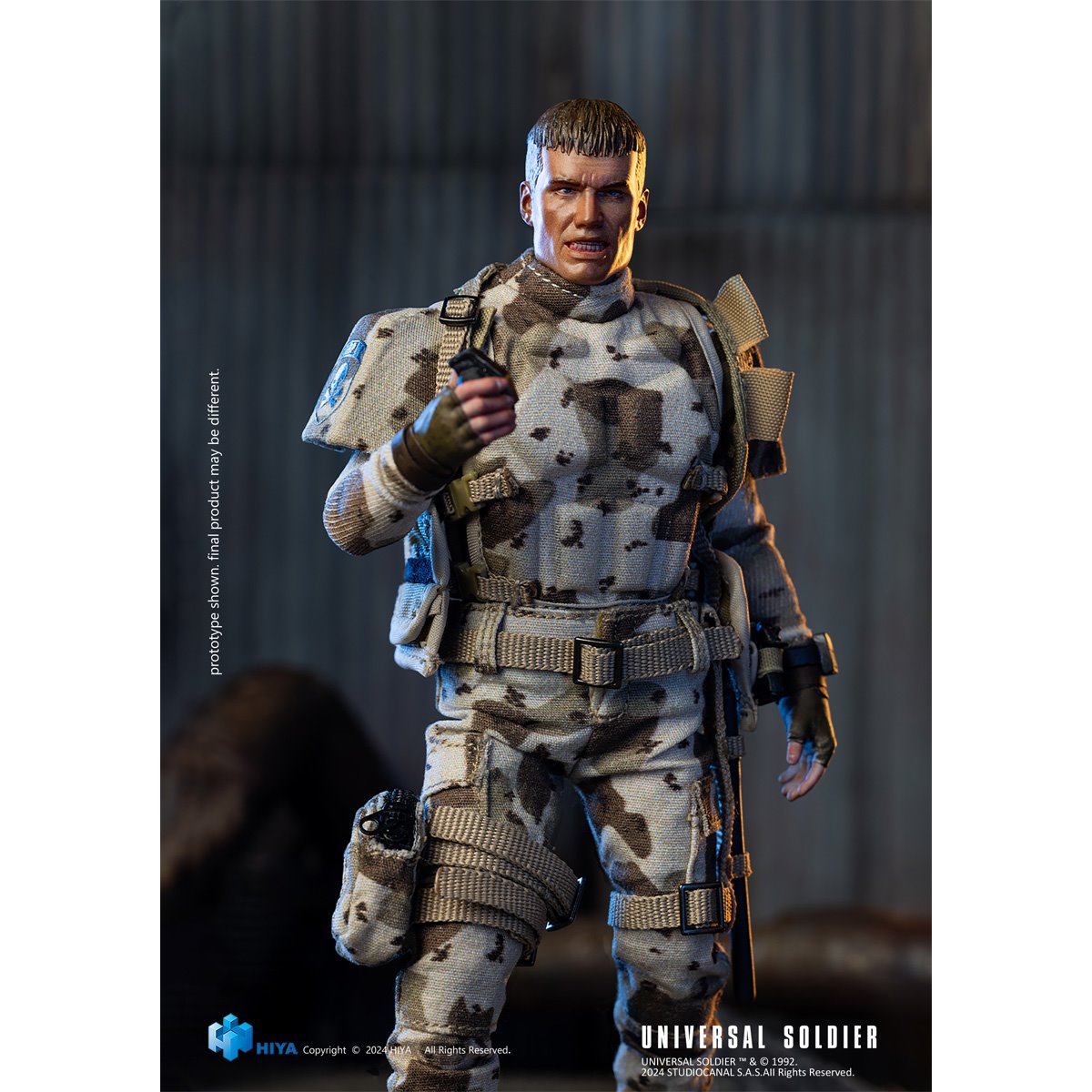 Universal Soldier Andrew Scott Exquisite Super Series 1:12 Scale Action Figure