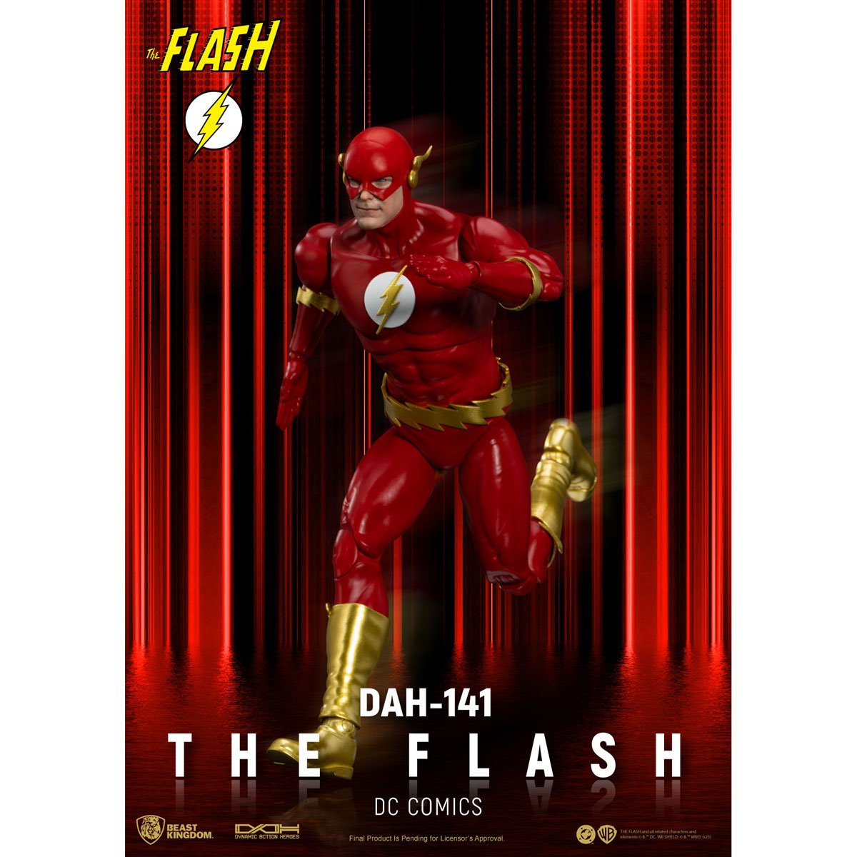 DC Comics The Flash DAH-141 Dynamic 8-Ction Heroes Action Figure