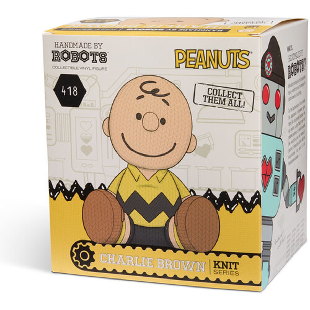 Peanuts Charlie Brown Handmade by Robots Vinyl Figure