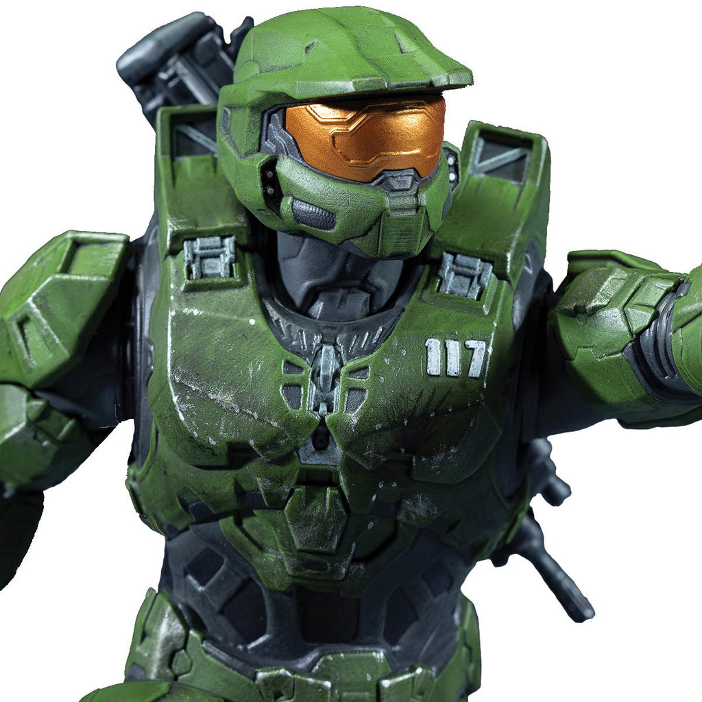 Halo Infinite: Master Chief With Grappleshot 10-Inch Statue