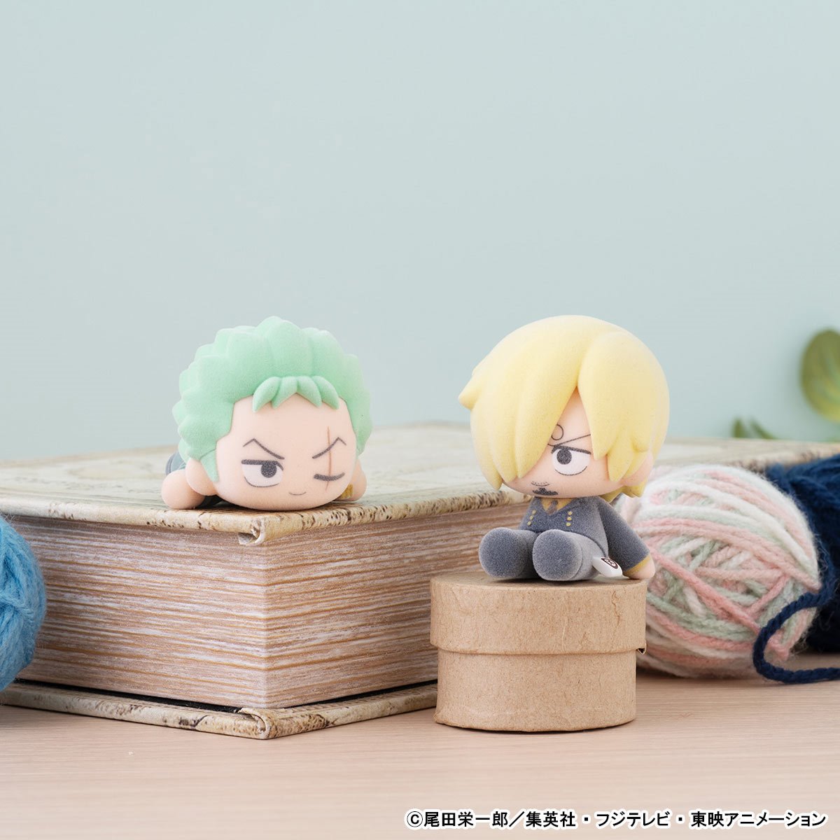 One Piece Nuippo Flocked Mini-Figure Case of 6