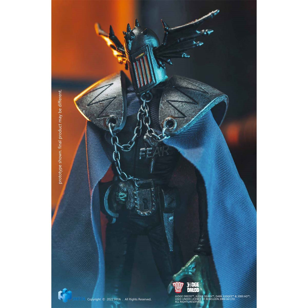 Judge Dredd Judge Fear Exquisite Mini Series 1:18 Scale Action Figure