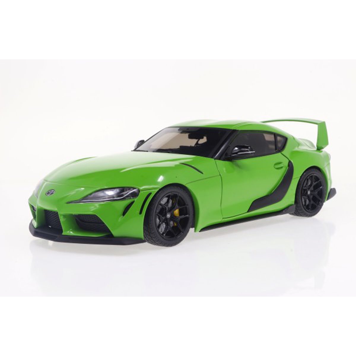 2023 Toyota GR Supra Streetfighter Edition Bright Green 1:18 Scale Die-Cast Metal Vehicle