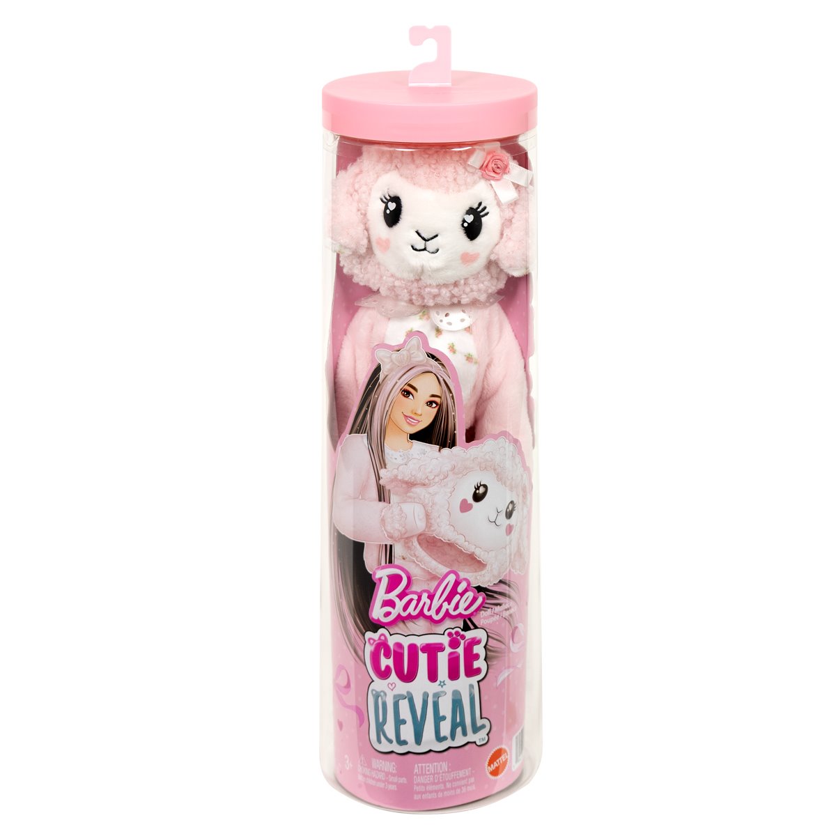 Care Bears Barbie Cutie Reveal Pink Lamb Doll