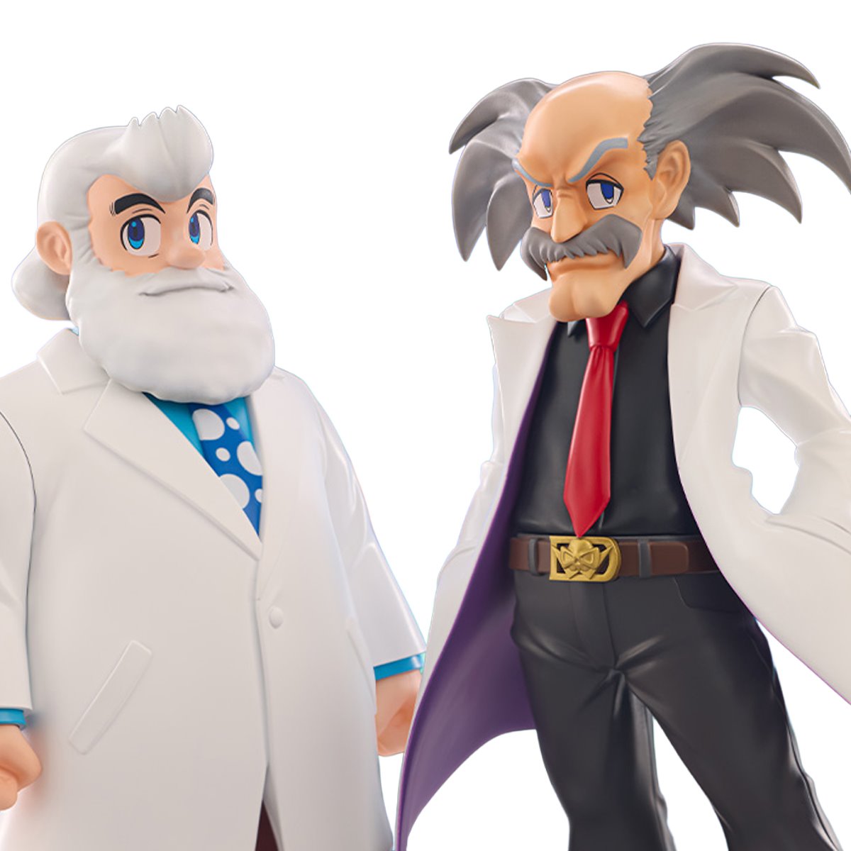 Mega Man 11 Dr. Wily & Dr. Light Oshi Works Statue