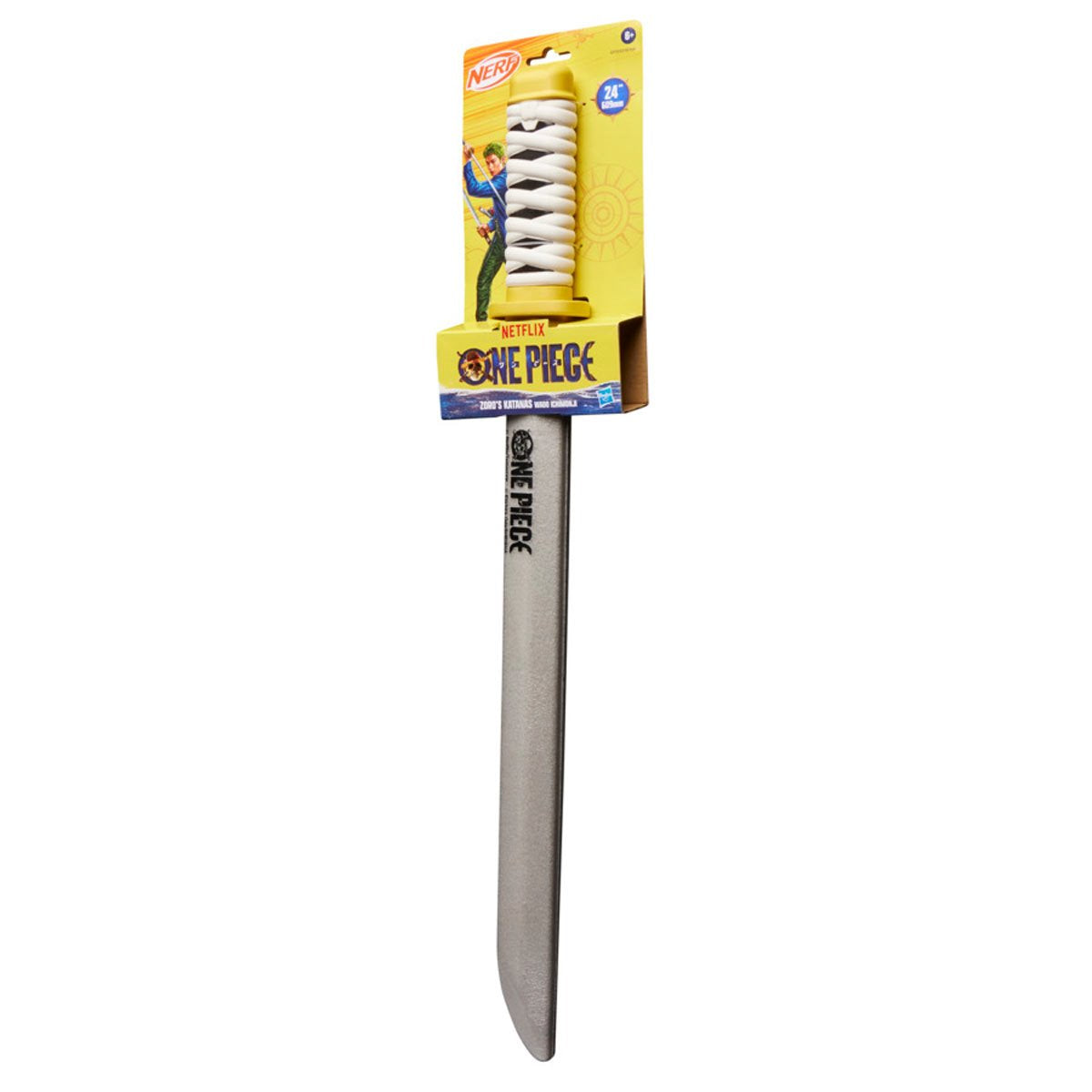 Nerf Netflix One Piece Zoro's Katana (Wado Ichimonji) Sword with Foam Blade
