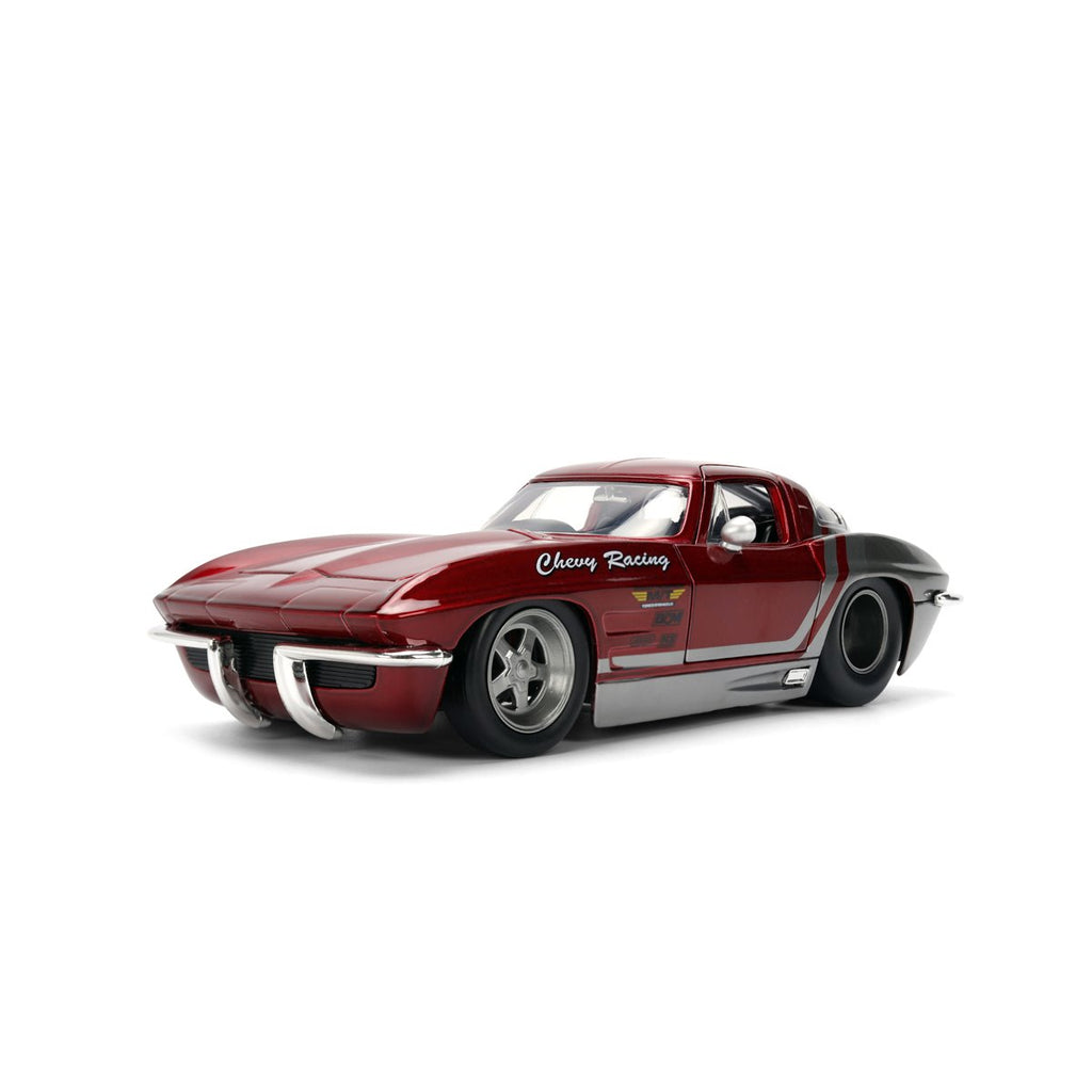 Bigtime Muscle 1963 Chevrolet Corvette Stingray 1:24 Scale Die-Cast Metal Vehicle