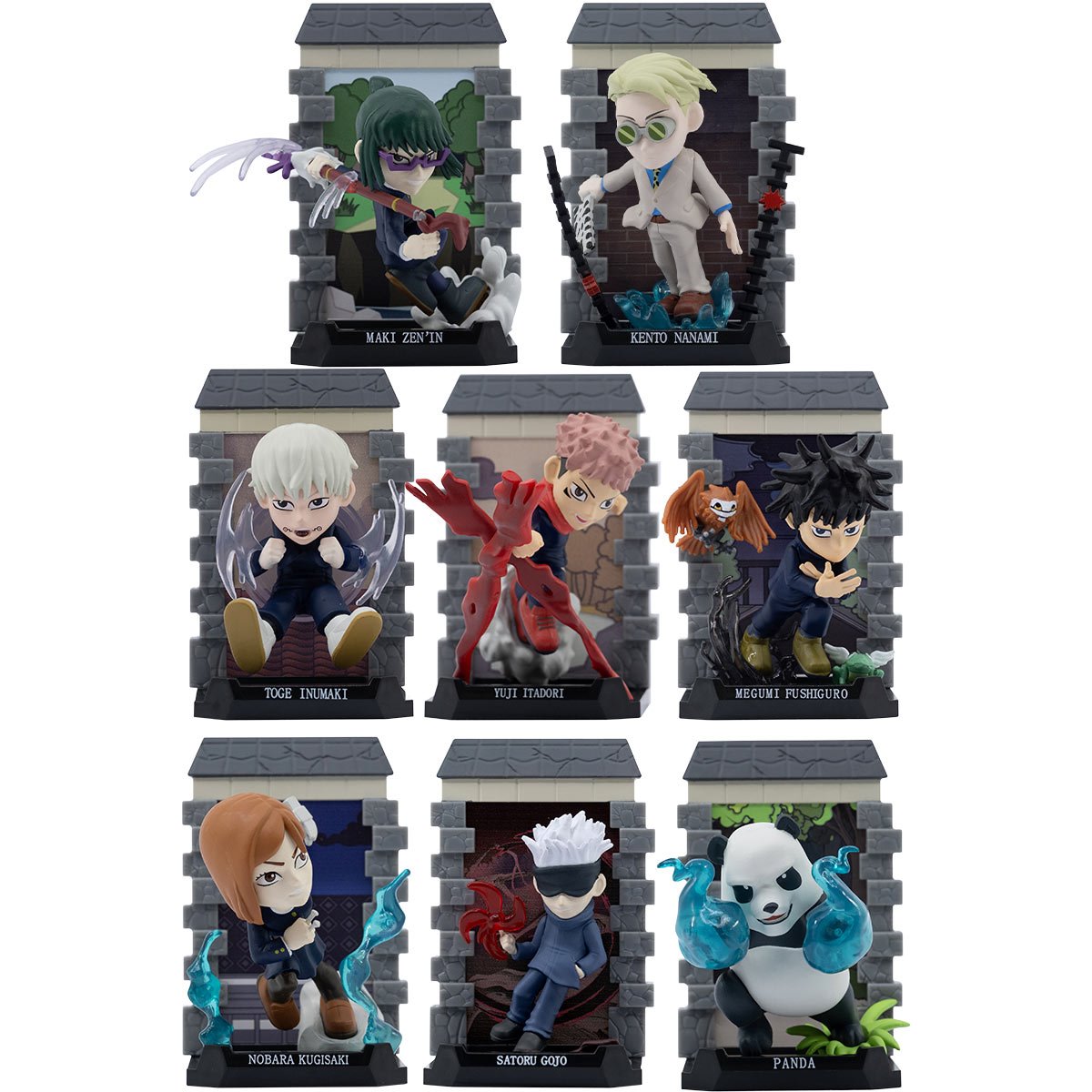 Jujutsu Kaisen Mystery Capsules Blind-Box Mini-Figure Case of 12