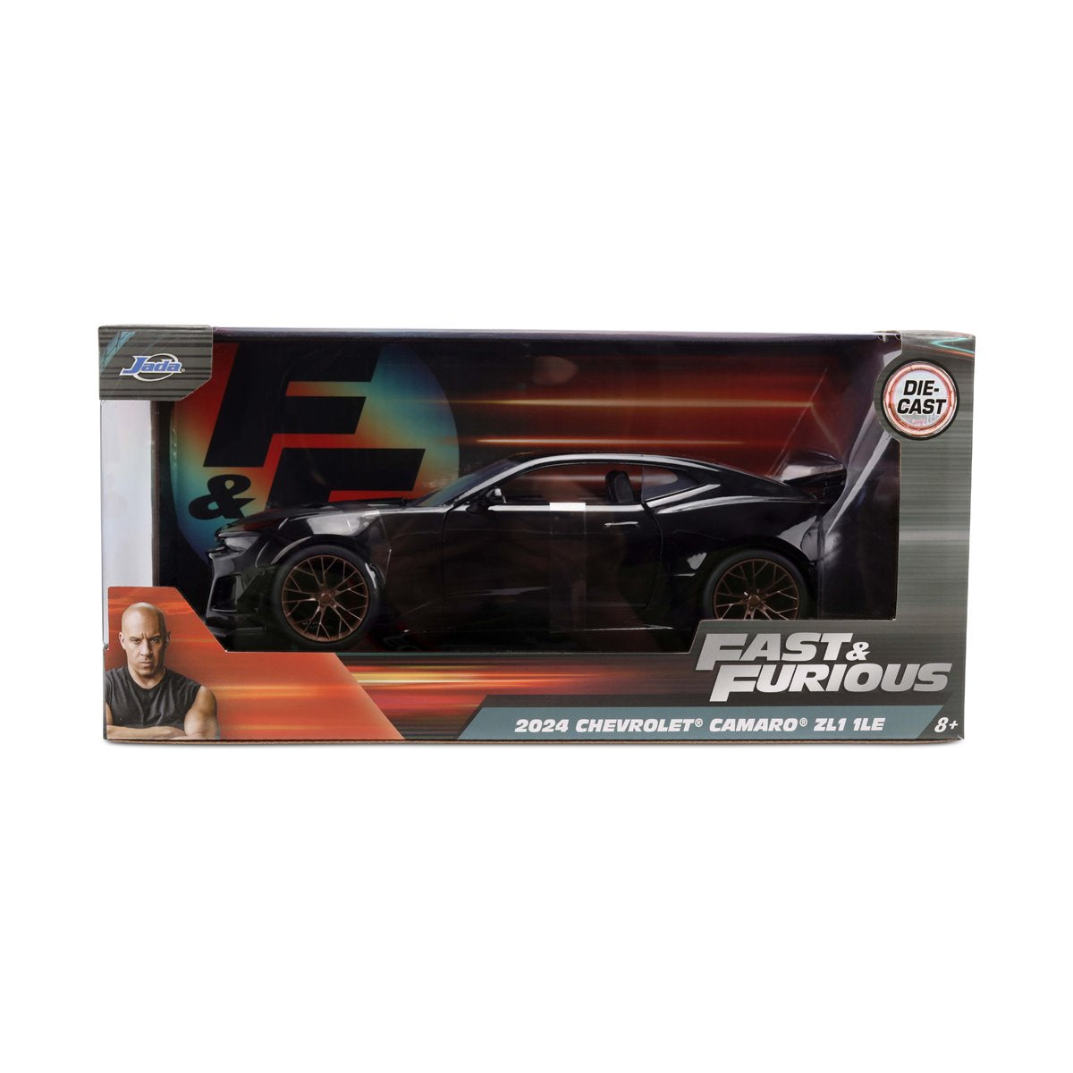Fast and the Furious 2024 Chevrolet Camaro ZL1 1LE 1:24 Scale Die-Cast Metal Vehicle