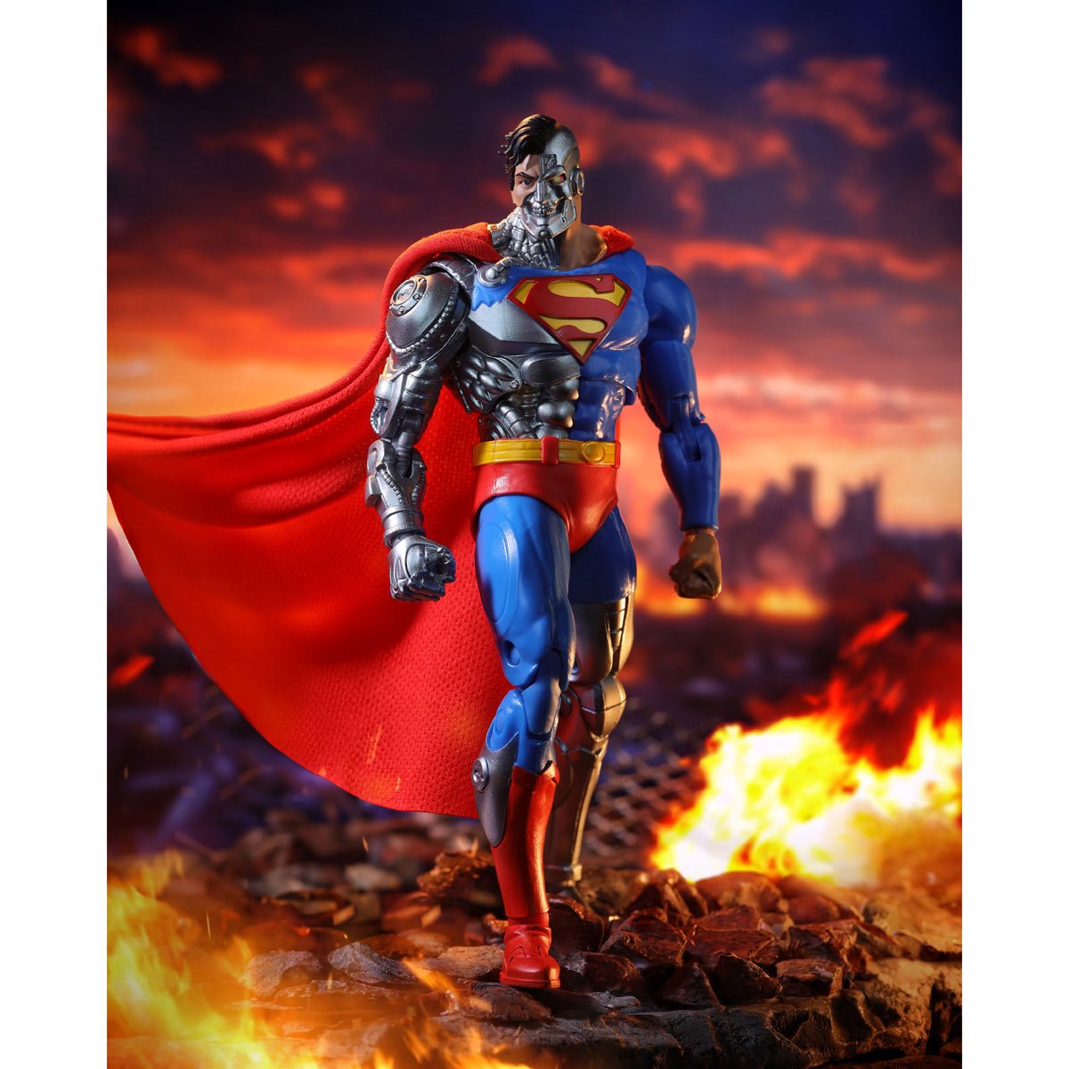 DC Multiverse McFarlane Vault Collection Wave 2 Cyborg Superman Revenge of the Green Lanterns 7-Inch Scale Action Figure