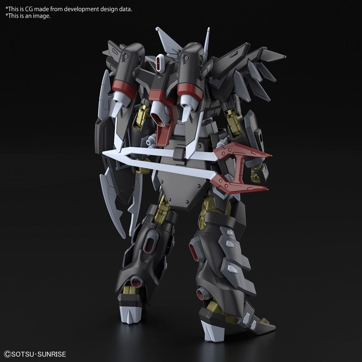 Mobile Suit Gundam Seed Freedom Black Knight Squad Shi-ve.A High Grade 1:144 Scale Model Kit